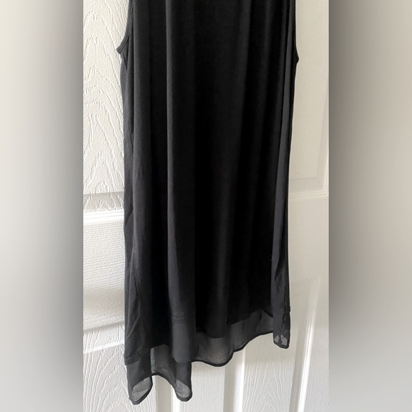 NWOT “Black Sleeveless Formal Elegant Blouse” - Picture 3 of 11